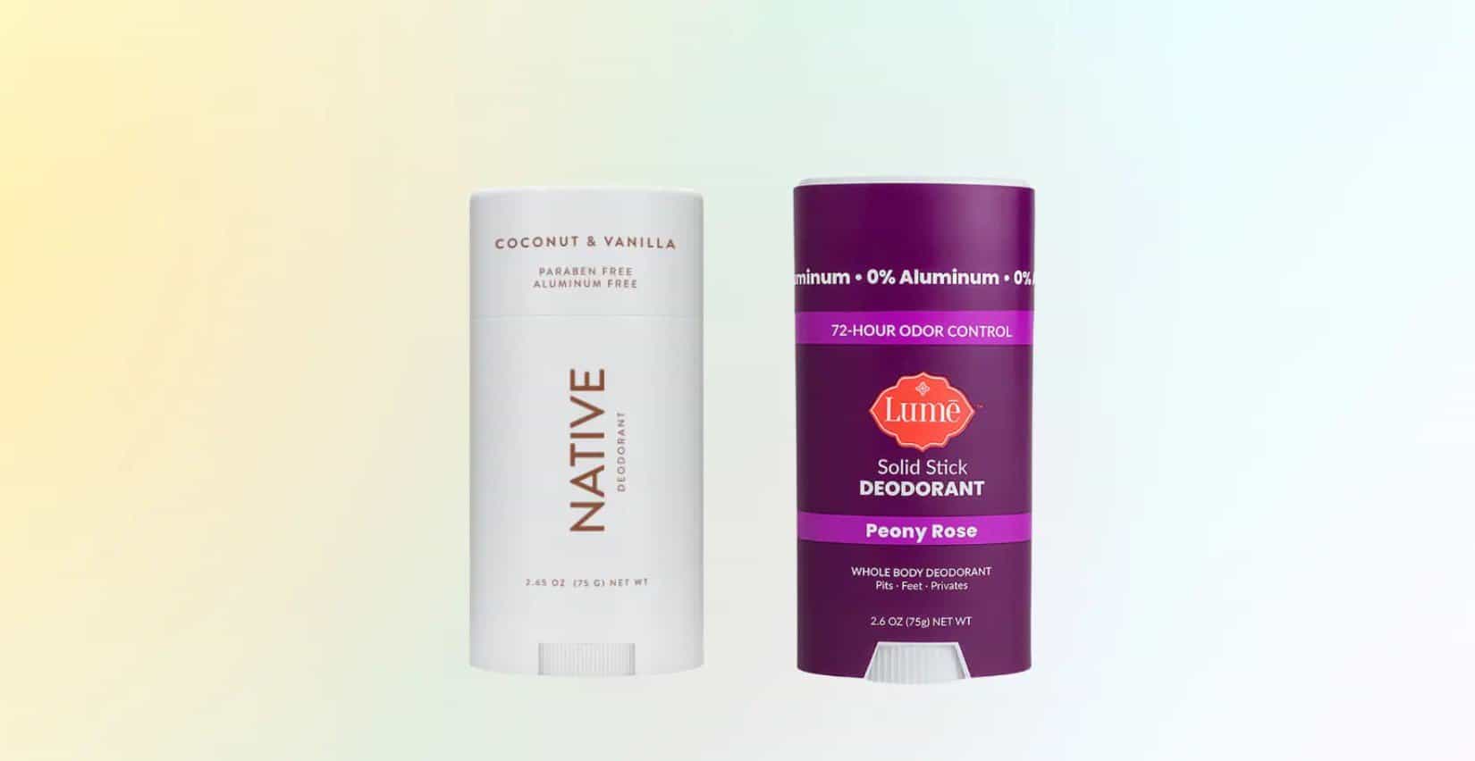 Native Deodorant vs Lume